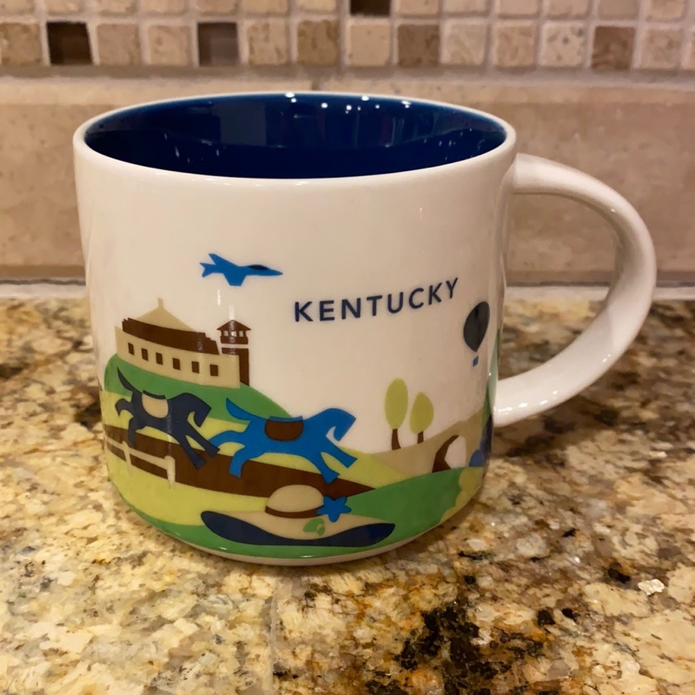 Starbucks You Are Here Collection Kentucky Mug